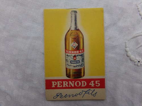 Ancien carnet publicitaire - carnet,