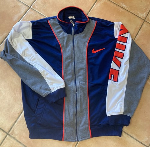 Nike vintage brodé bleu - vintage,