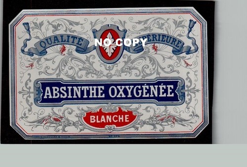 Etiquette neuve absinthe - neuve,