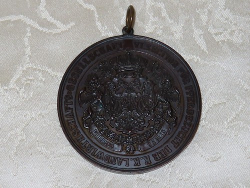 Médaille bronze autriche - médaille,