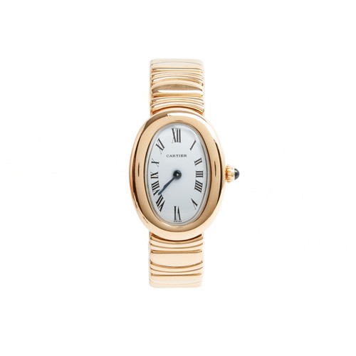 Cartier 1990 montre jaune - cartier, or