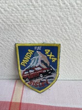 Ancien Écusson À Coudre Pub Panda Fiat 4 X 4 Collection Vintage Deco Vêtement 