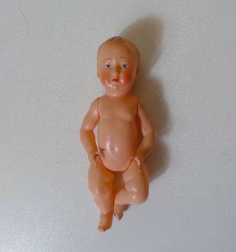 Ancien poupon baigneur - ancien,