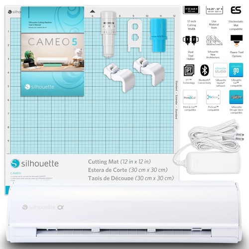 Silhouette white cameo 5α - silhouette,