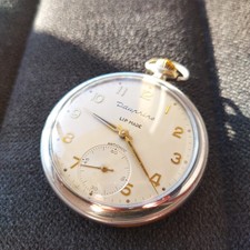 Montre de gousset lip Dauphine, calibre R167 en état de fonctionnement.