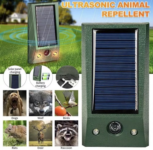 Répulsif solaire ultrason - répulsif,
