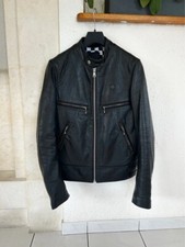 Veste en cuir Deus Ex Machina homme taille S 