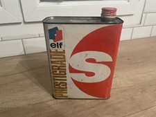 ELF Prestigrade Bidon D’huile En Métal Vide 2L 