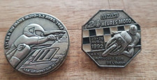 medaille broche 24 heure du mans moto 1988 1992.