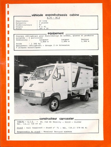 Renault fourgon - 70, /