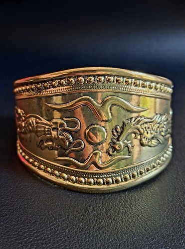Bracelet manchette dragon - bracelet,