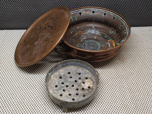 Ancien chauffe plat complet - chauffe,