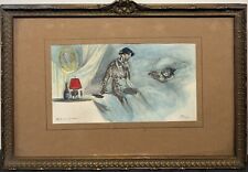 Louis Fortuney (1875-1950) - Projet d'Illustration Pour Rolla, Circa 1890