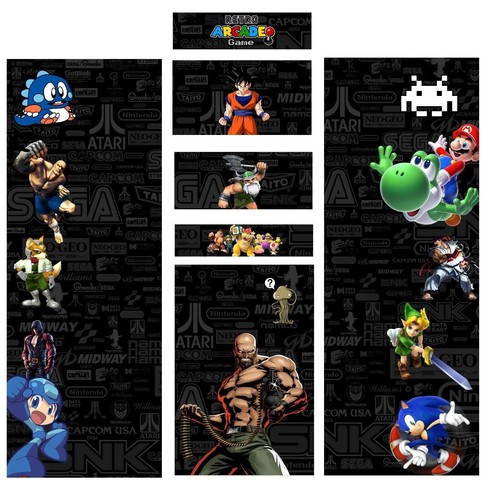 Stickers arcade sega - arcade,