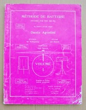 MÉTHODE DE BATTERIE → Dante AGOSTINI / VOL. 1