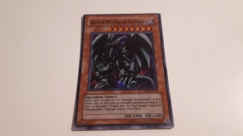 Dragon metal noir aux yeux - aux,