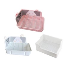 Bac à litière pour lapin