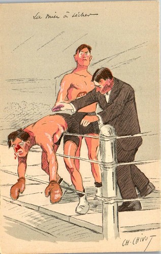 Sport boxe illustrateur - sport,