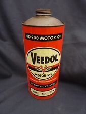 RARE BIDON ROND VEEDOL