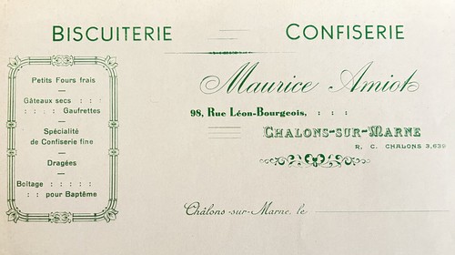 Facture ancienne vierge - ancienne,