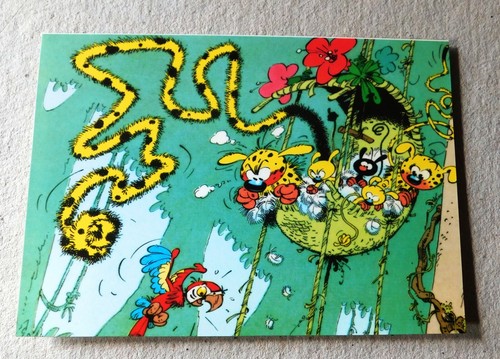 Carte postale franquin nid - franquin,