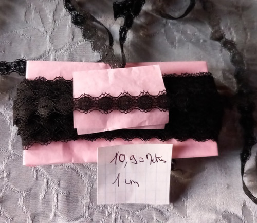 Fine dentelle ancienne 90 - fine,