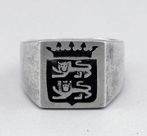 Vintage bague chevalière - bague,