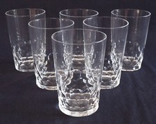 6 verres à vin - cristal de