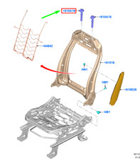 Coussinet de retenue pour