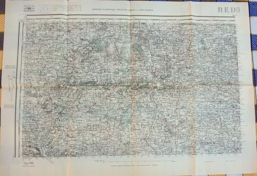 Ancienne carte bretagne - ancienne,