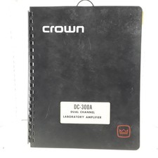 CROWN DC-300A POWER AMPLIFIER