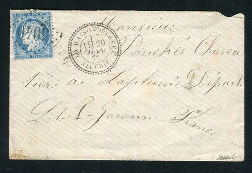 Rare lettre bureau - de, la