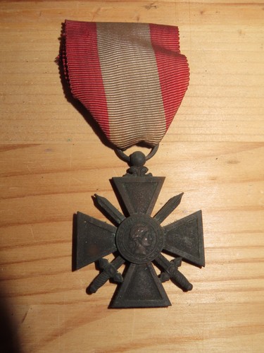 Médaille croix guerre toe - de,