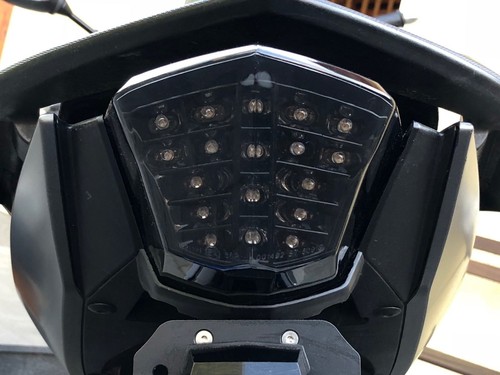 Feu arrière led noir yamaha - feu,