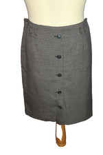 JUPE PIED DE POULE FEMME  °°°  H&M °°° TAILLE 40/42. PROCHE NEUF 