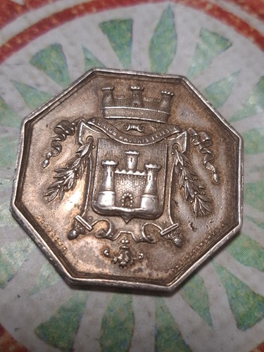 Jeton argent vomptoir - jeton,