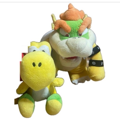Peluche super mario bowser - super,