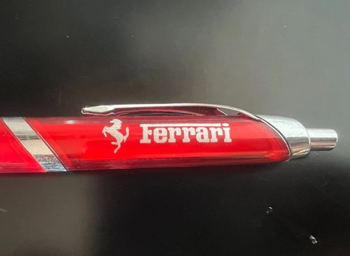 Ferrari stylo bille rouge - ferrari,