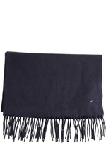 Écharpe en laine marine