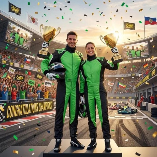 Bundled kart race - bundled, suit