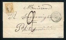 Superbe & Rare lettre d'Aïn