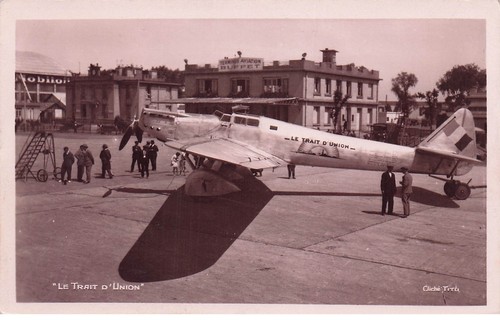 Avion trait union dewoitine - trait,