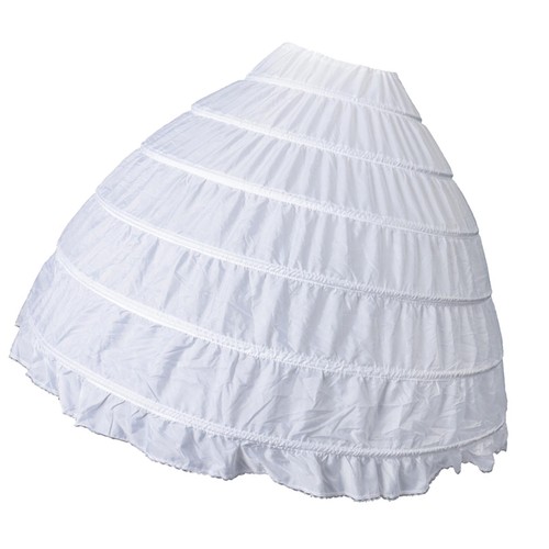 Vintage white long - long, cerceau