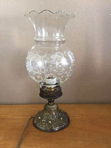 Ancienne lampe pétrole - lampe, à