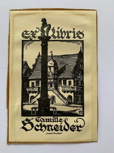 Libris alsace henri - ex-libris, bacher