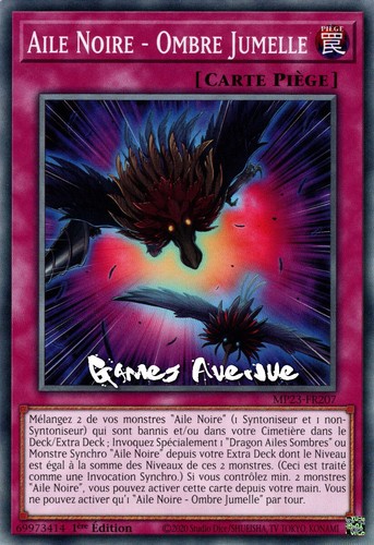 Aile noire ombre - !,