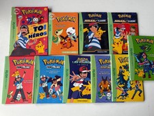 lot 10 Livres POKEMON diverses
