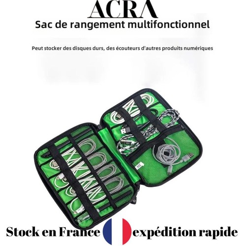 Sac organisateur câbles - organisateur,