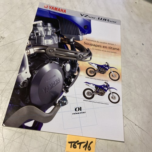 Yamaha yz426f wr426f 2001 moto - yz426f,