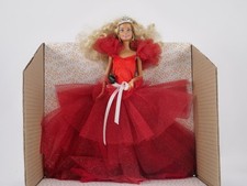 Barbie  1998  Robe Holidays 1988 rouge